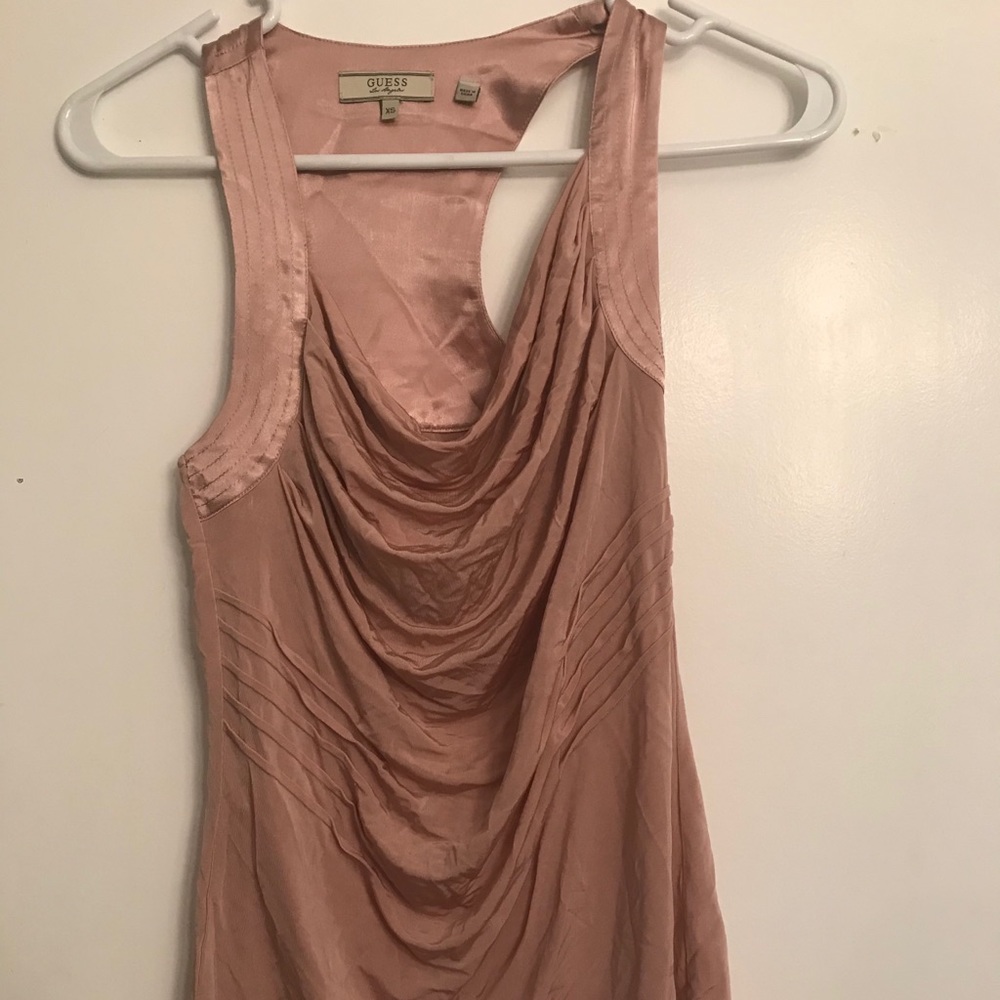 Guess cow neck top